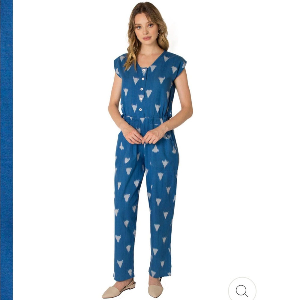 NWT Passion Lilie Cobalt Jumpsuit M, L